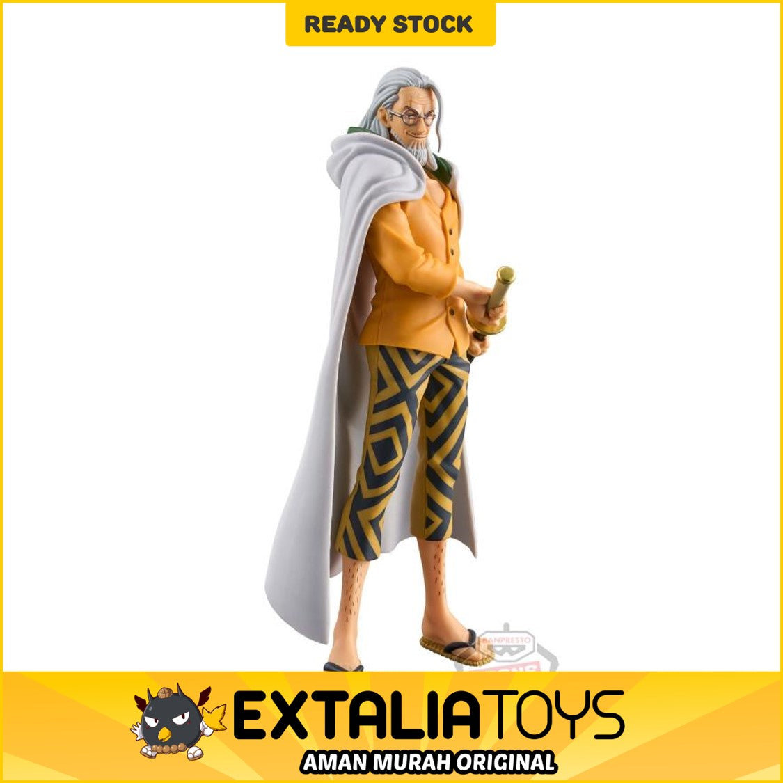 BANPRESTO DXF THE GRANDLINE SERIES - EXTRA SILVERS RAYLEIGH - ONE PIECE BANPRESTO DXF THE GRANDLINE SERIES - EXTRA SILVERS RAYLEIGH - ONE PIECE